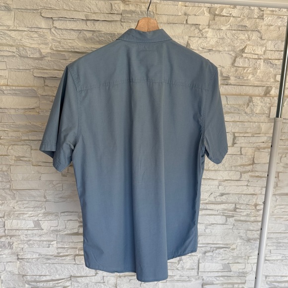 PD&C Men's Casual Gray Button Down Shirt - Picture 5 of 5